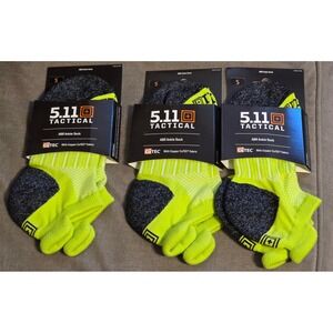 511 Tactical ABR Training Socks Size S CuTec Copper Fabric Ankle 3 Pack